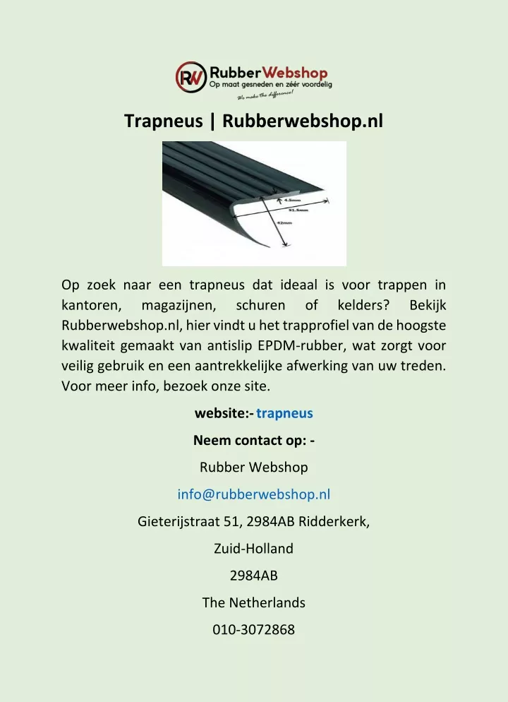 trapneus rubberwebshop nl