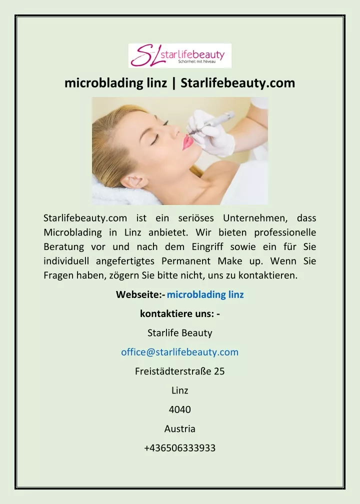 microblading linz starlifebeauty com