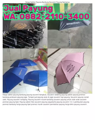 O882-2IIO-ЗԿOO (WA) Souve-payung-souvenir-lumajang
