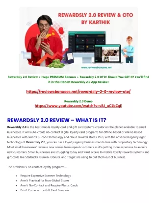 Rewardsly 2.0 Review