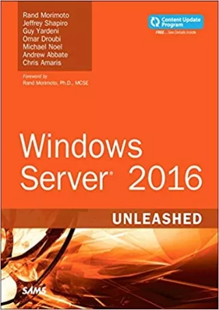 EBOOK Windows Server 2016 Unleashed