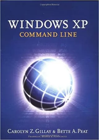 EBOOK Windows Xp Command Line