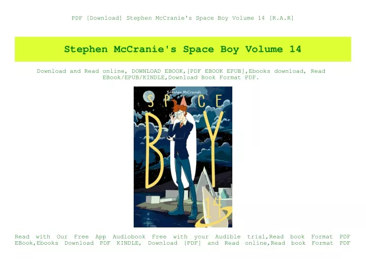 pdf download stephen mccranie s space boy volume