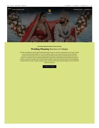 Destination wedding planners in Udaipur, Rajasthan-TBH Events