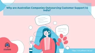 Why are Australian Companies Outsourcing Customer Support to India