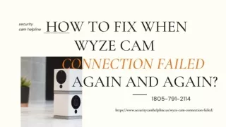 Instant Fix Wyze Cam Connection Failed 1-8057912114 Wyze Cam Login