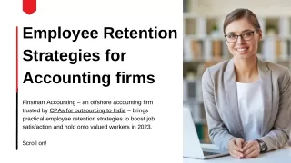 Employee Retention Strategies for Accounting Firms