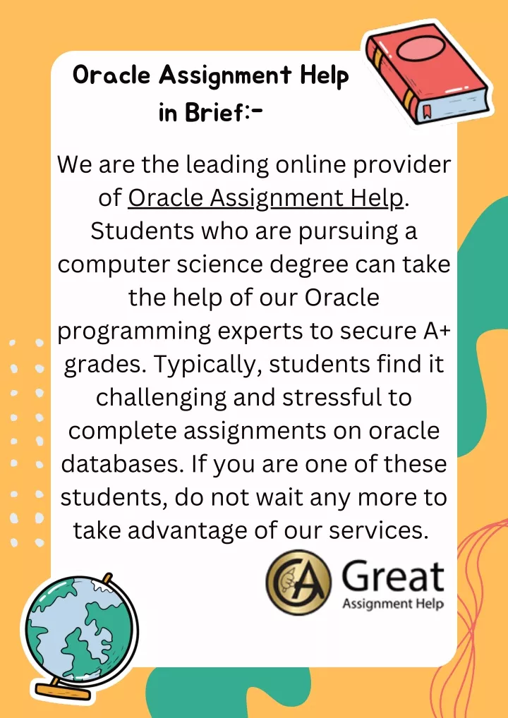 oracle assignment help in brief