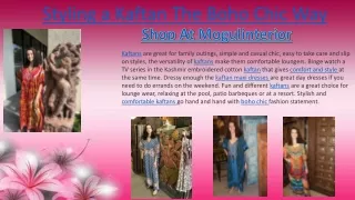 styling a kaftan the boho chic way