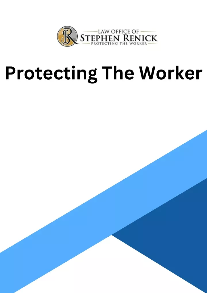 protecting the worker