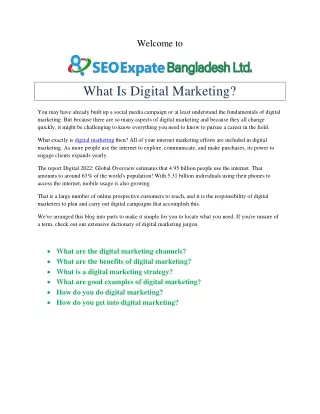 What Is Digital Marketing
