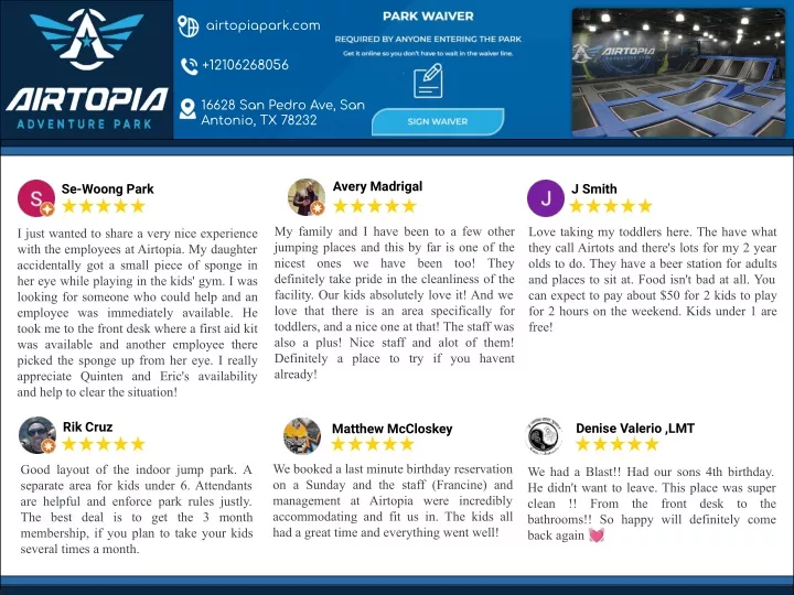 PPT - Airtopia Adventure Park |Trampoline Park, Kids Party Places, San ...