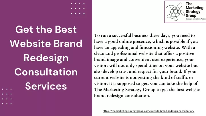 get the best website brand redesign consultation