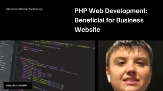 php web development beneficial for business