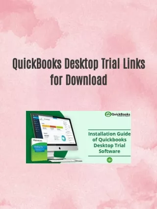 QuickBooks Desktop Trial Links for Download (US, Canada & UK)