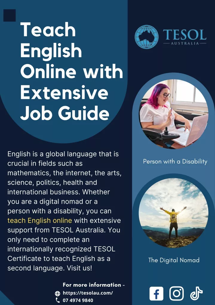 teach english online with extensive job guide