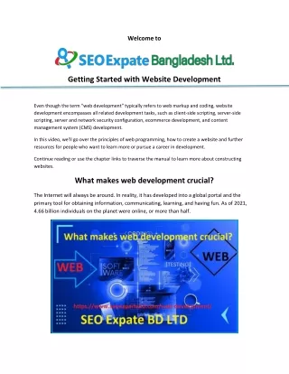 Web Development SEO Expate BD LTD