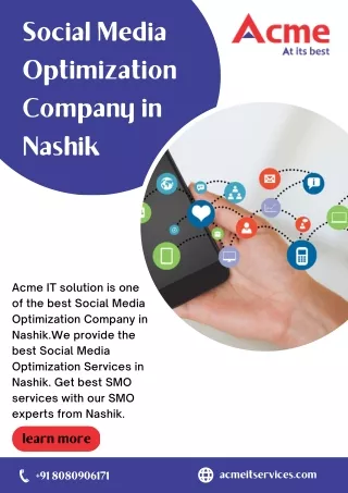 Social Media Optimization Company in Nashik