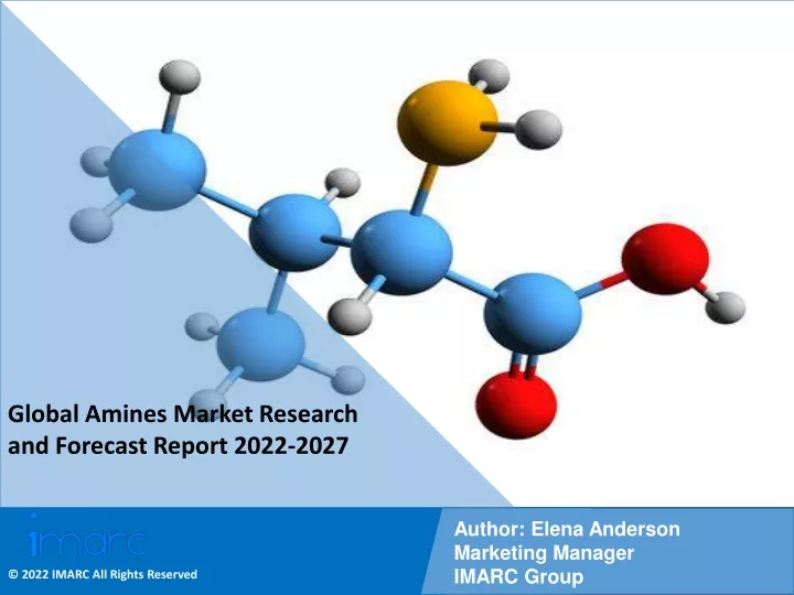 global amines market research and forecast report