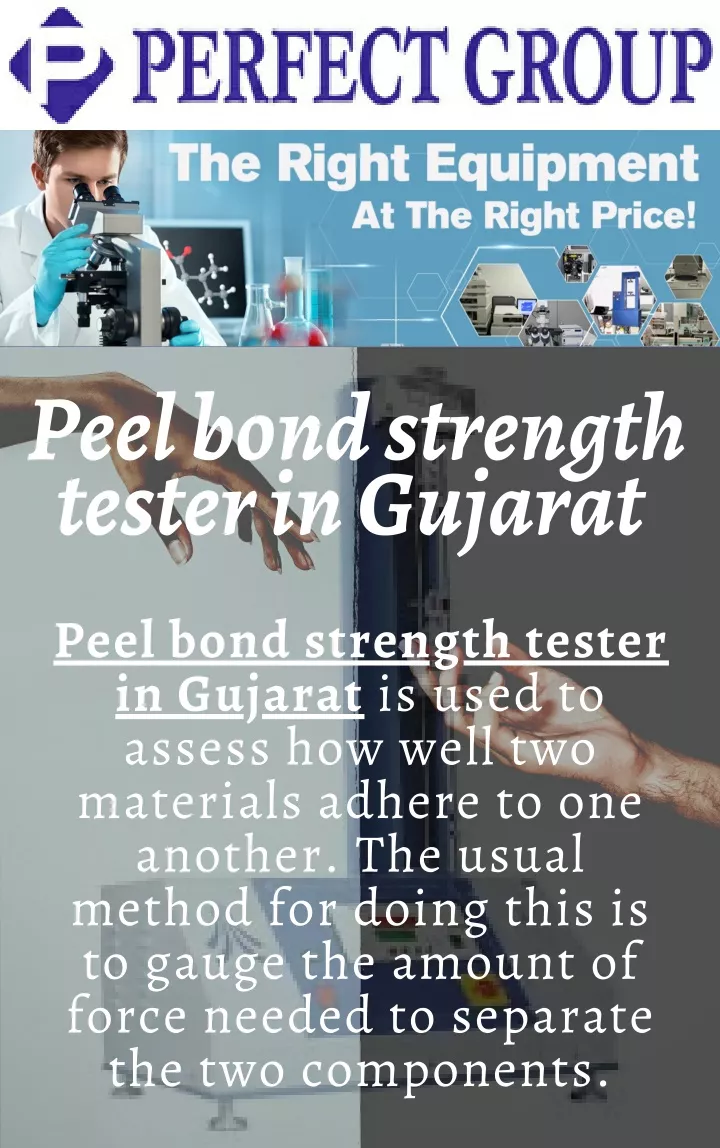 peel bond strength tester in gujarat