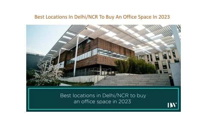 best locations in delhi ncr to buy an office