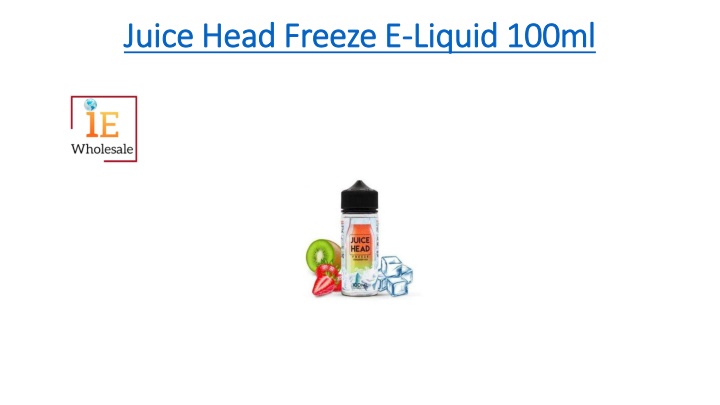 juice head freeze e liquid 100ml