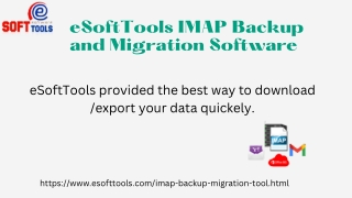 esofttools imap backup and migration software