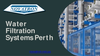 Water Filtration Systems Perth