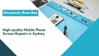 High-quality Mobile Phone Screen Repairs in Sydney
