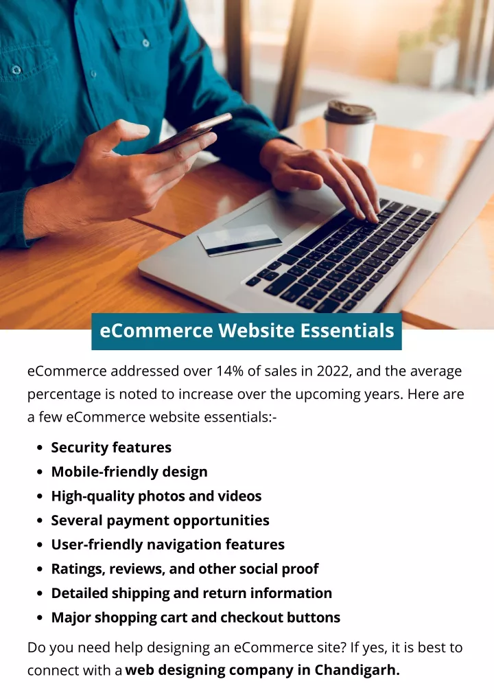 ecommerce website essentials