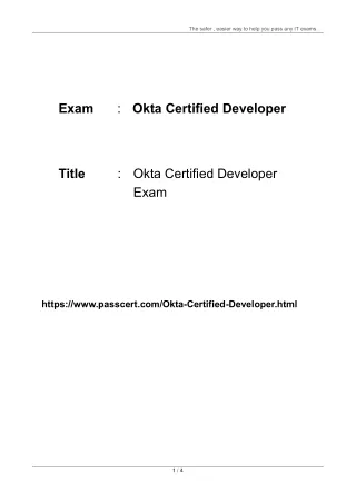 the safer easier way to help you pass any it exams