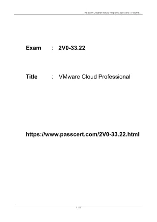 the safer easier way to help you pass any it exams
