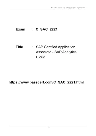 the safer easier way to help you pass any it exams