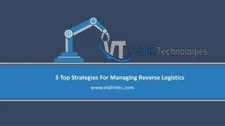 5 Top Strategies For Managing Reverse Logistics