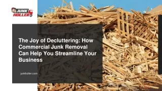 Commercial Junk Removal