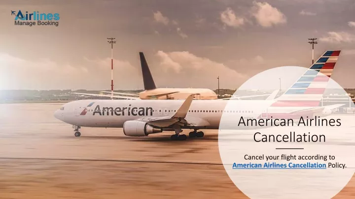 american airlines cancellation