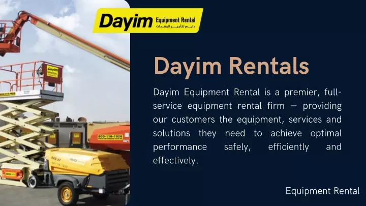 dayim rentals