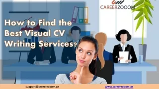 How to Find the Best Visual CV Writing Services