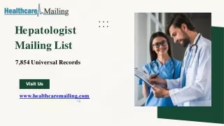 Hepatologist Mailing List