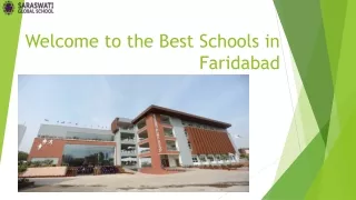 Welcome to the Best Schools in Faridabad