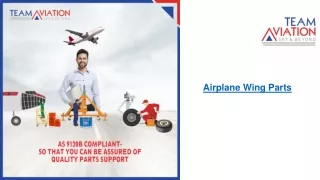 Airplane Wing Parts
