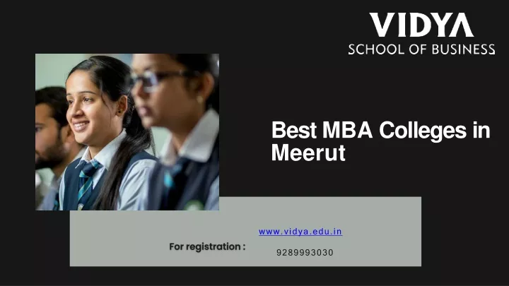 best mba colleges in meerut