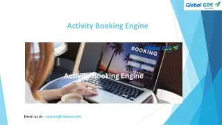 activity booking engine