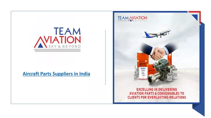 aircraft parts suppliers in india