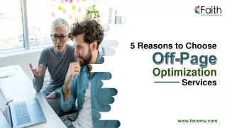 5 reasons to choose