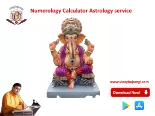Numerology Calculator Astrology service