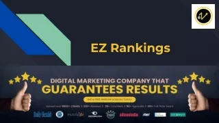 EZ Rankings- Best SEO Company in India