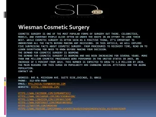 wiesman cosmetic surgery