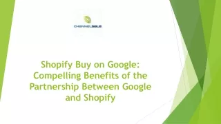 Shopify Buy on Google: Compelling Benefits of the Partnership Between Google and