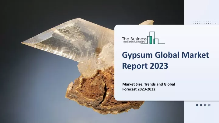 gypsum global market report 2023